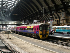 TransPennine Express Class 158 DMU at York